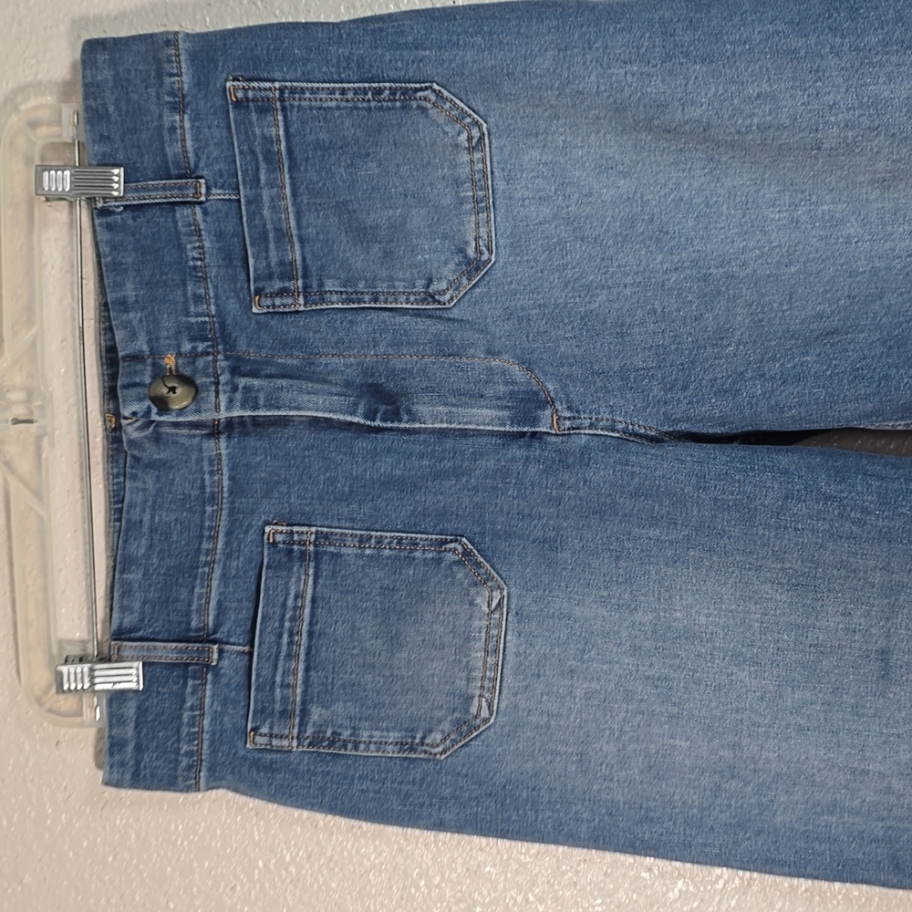 Pilcro By Anthropologie Wide Leg Cropped Pants - Picture 3 of 10